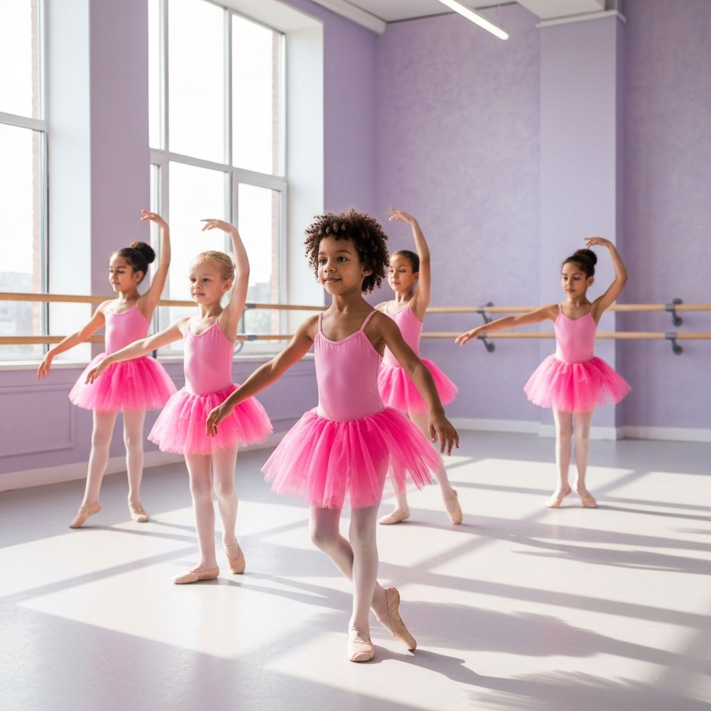 Занятия в школе балета
